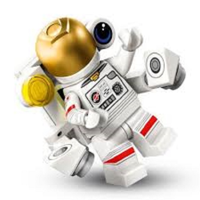 Lego Spacewalking Astronaut Minifigure Series 26 Space